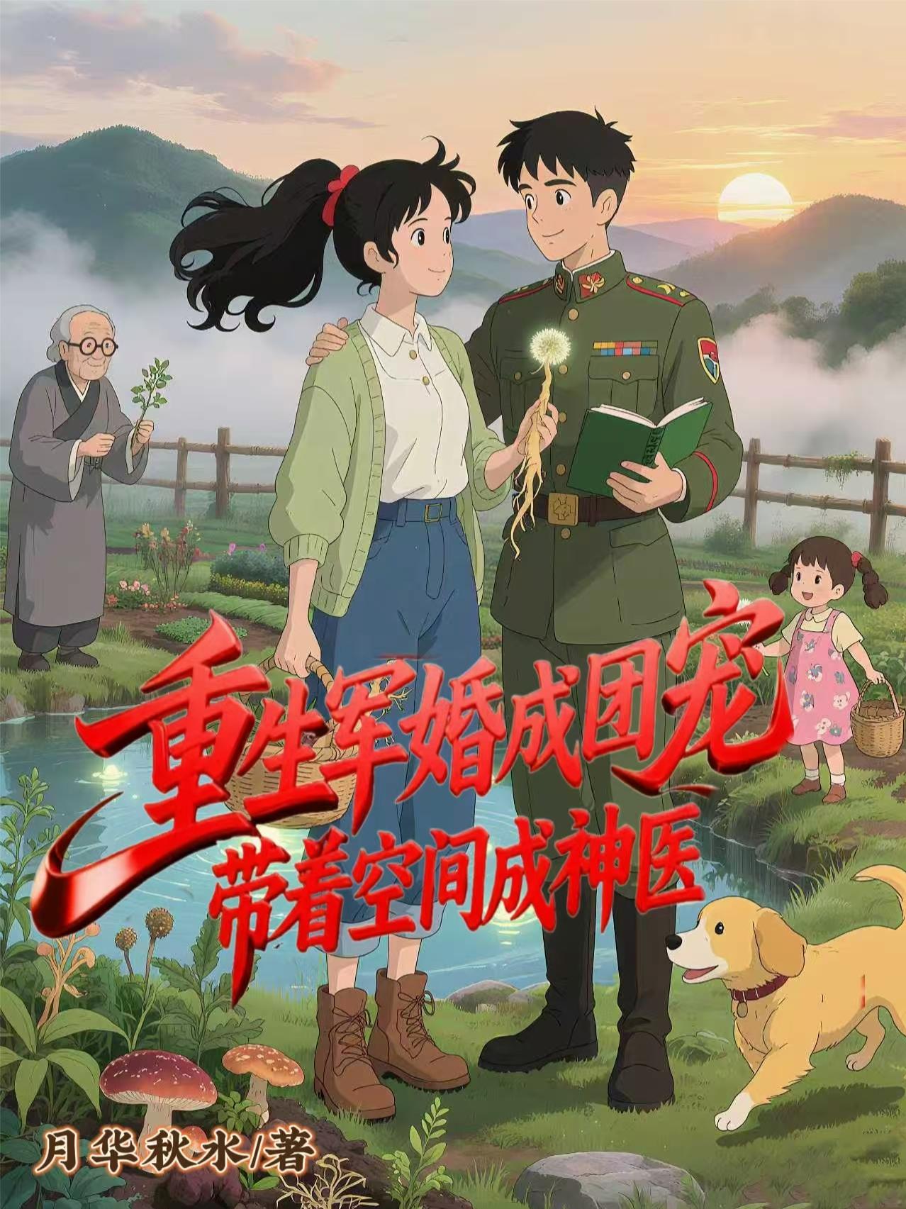 重生军婚成团宠:带着空间成神医