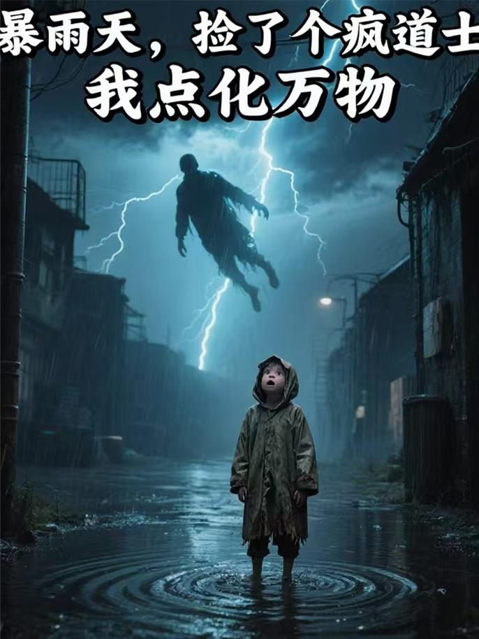 暴雨天，捡了个疯道士我点化万物