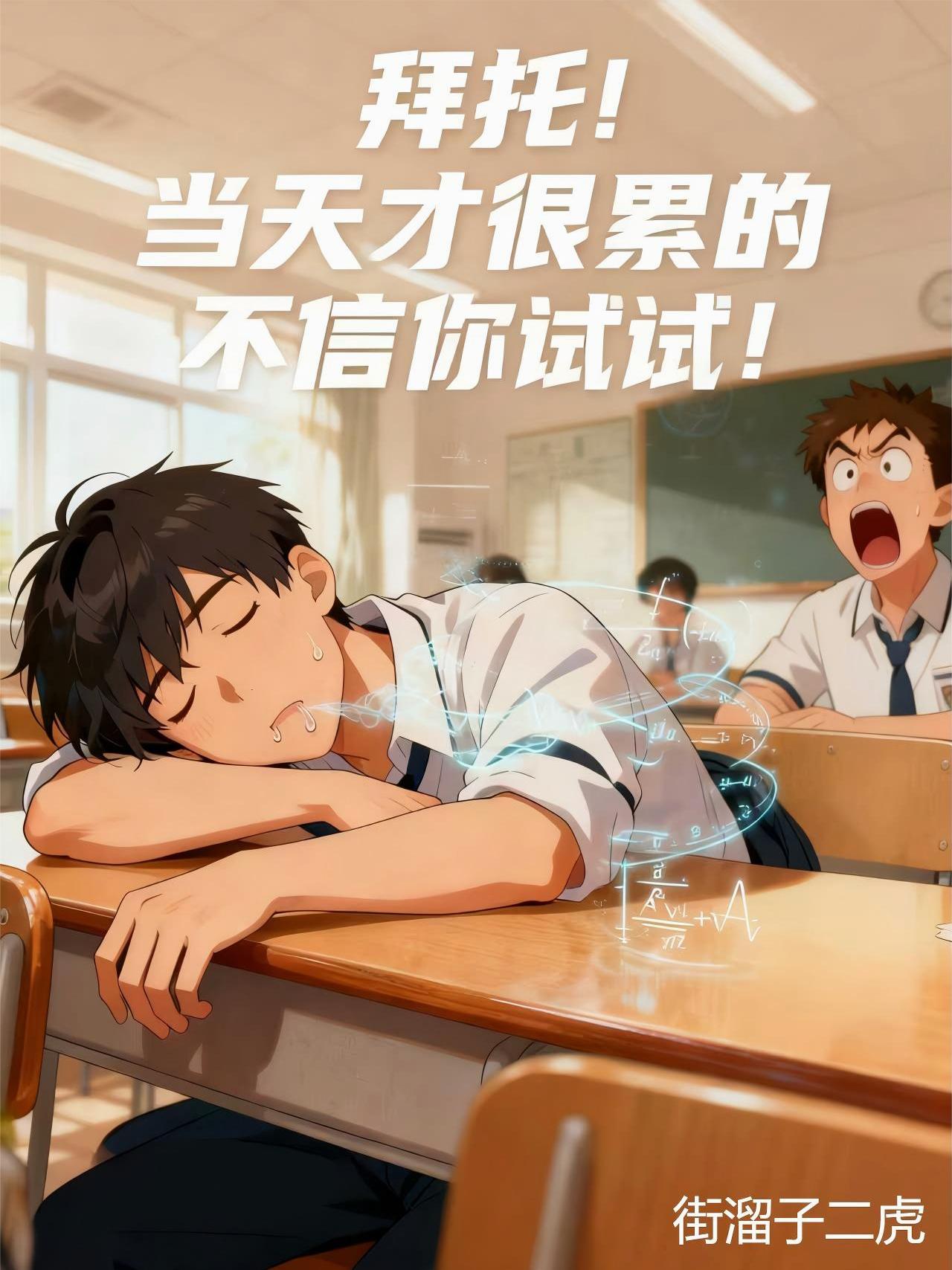 拜托!当天才很累的不信你试试!